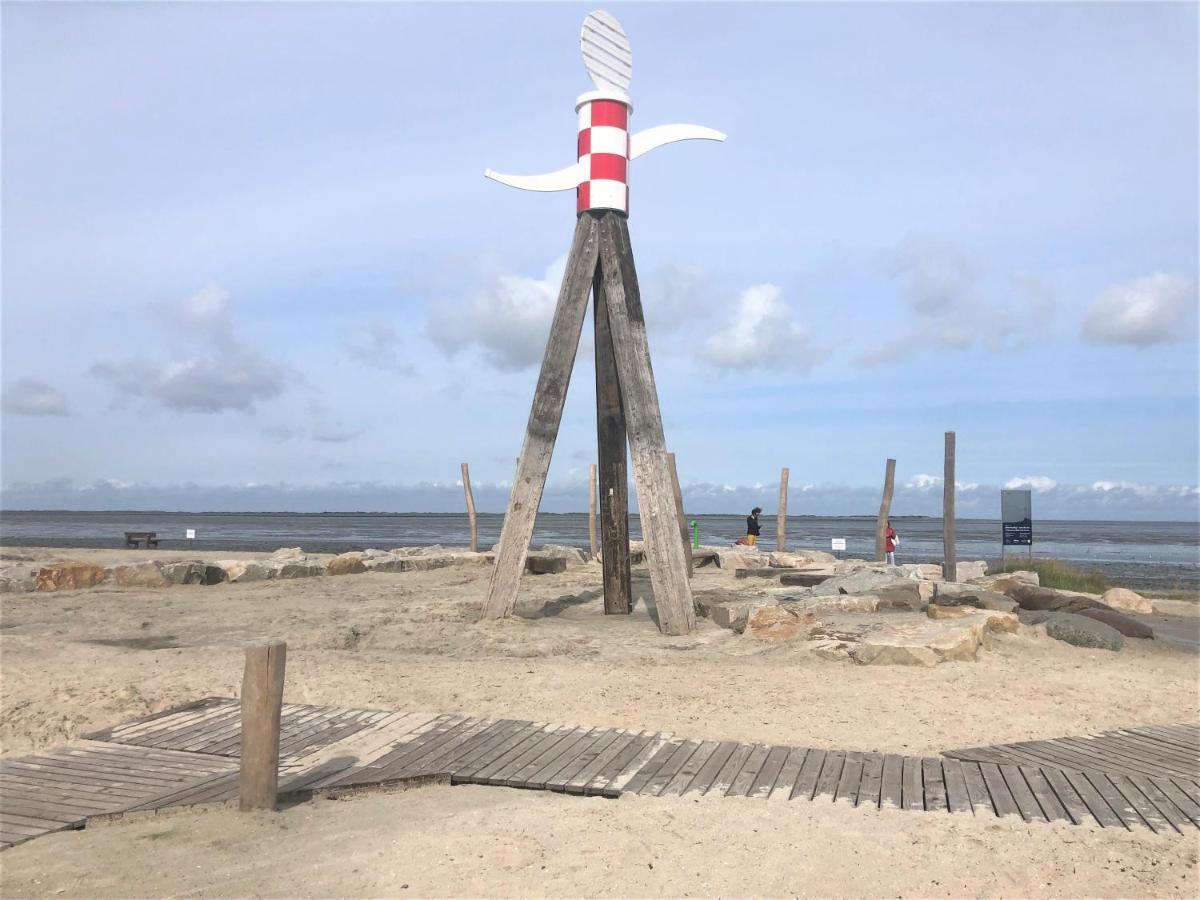 Huus Wattenmeer In Nessmersiel An Der Nordsee Dornum Εξωτερικό φωτογραφία